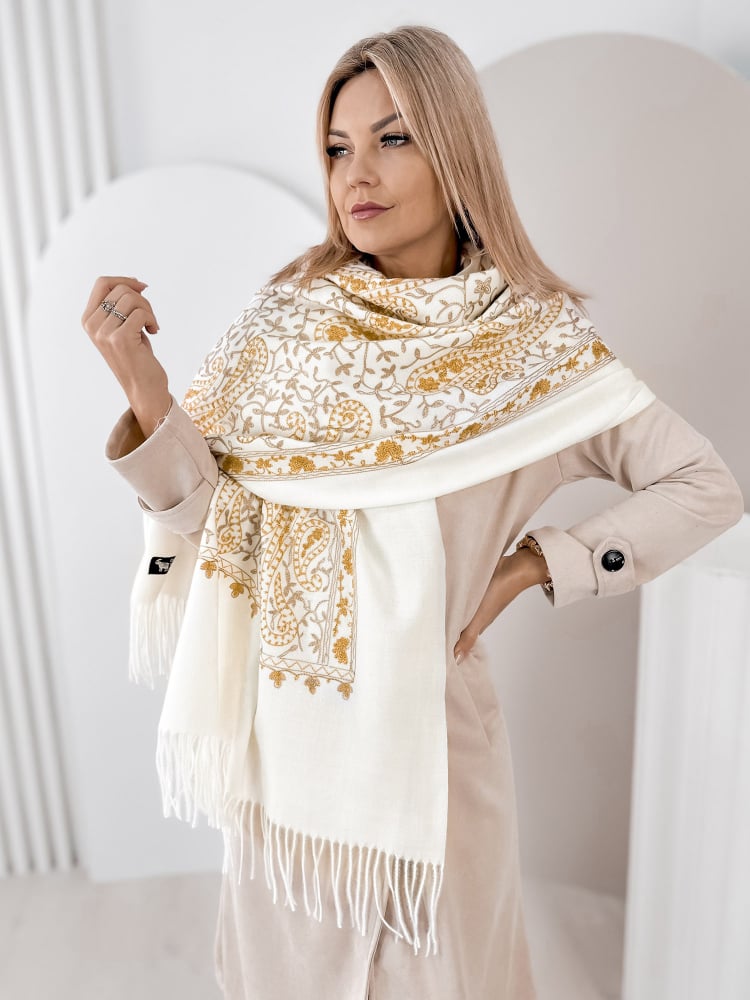 SZAL VERMILLE KREMOWY