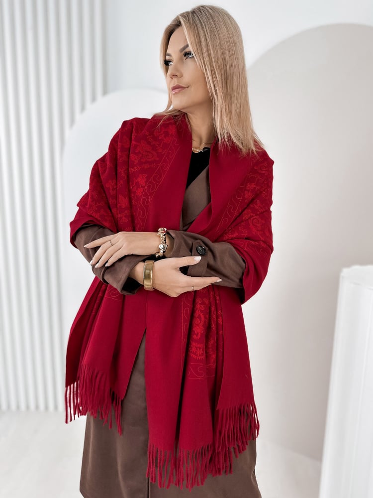 SZAL VERMILLE CZERWONY