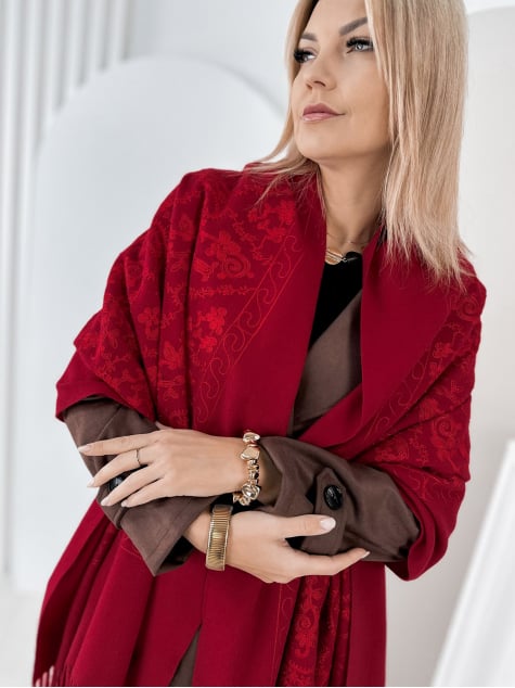 SZAL VERMILLE CZERWONY