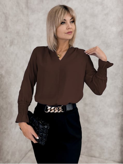 BLUZKA THELIA BRĄZOWA