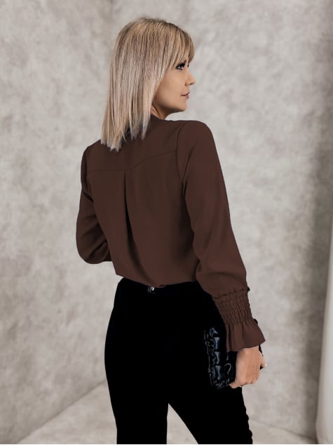 BLUZKA THELIA BRĄZOWA