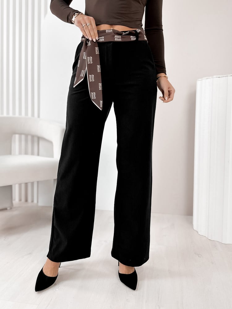 SPODNIE ENCINAR CZARNE