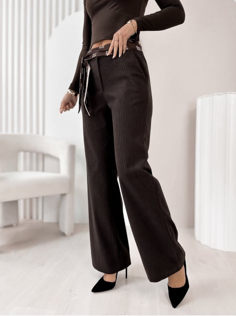 SPODNIE ENCINAR BRĄZOWE