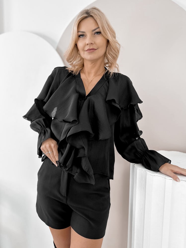 KOSZULA CELLONI CZARNA