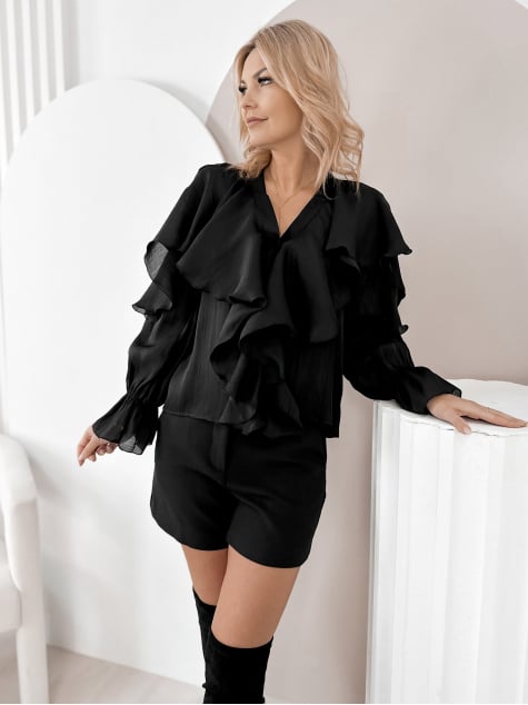 KOSZULA CELLONI CZARNA