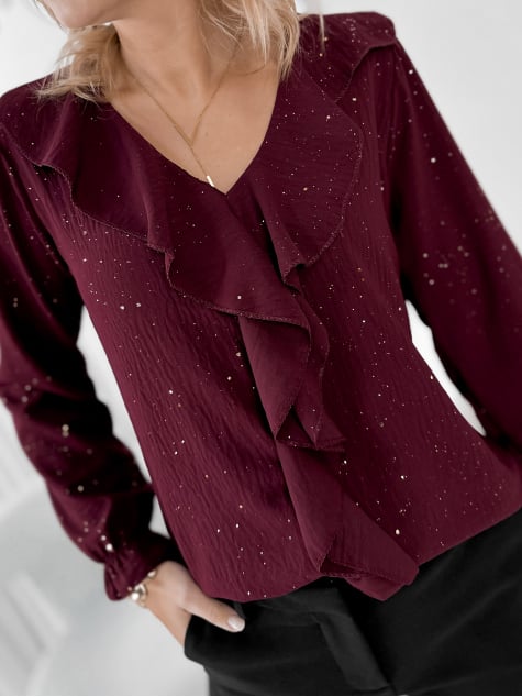 BLUZKA LIONEL BORDOWA