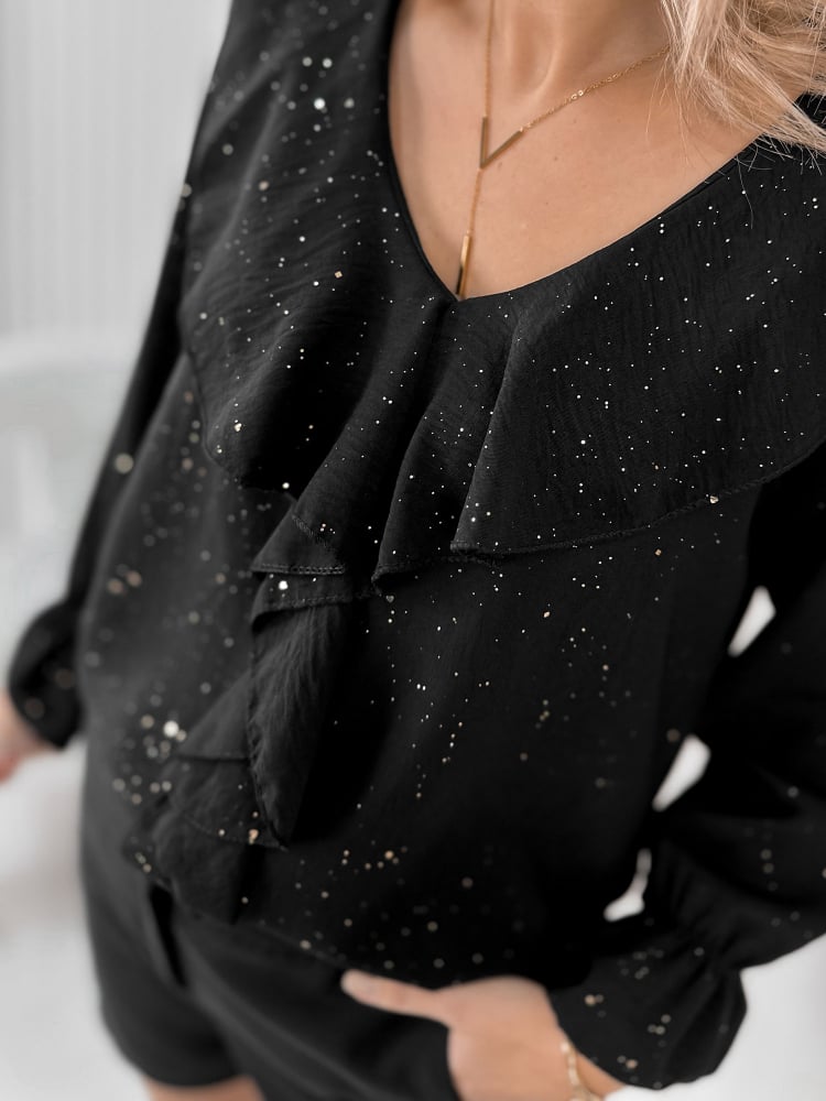 BLUZKA LIONEL CZARNA