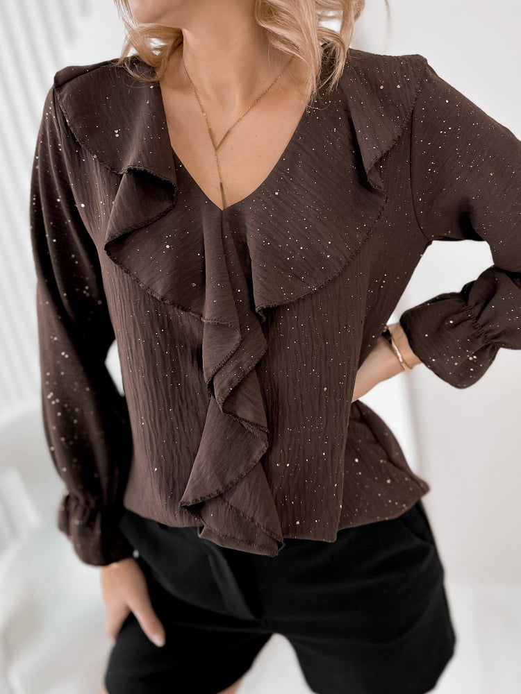 BLUZKA LIONEL BRĄZOWA