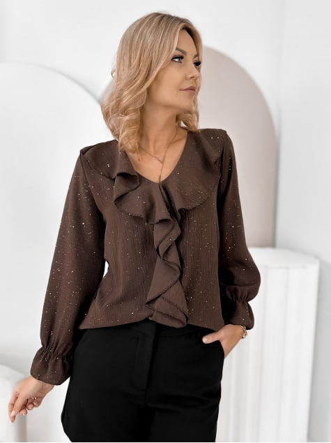 BLUZKA LIONEL BRĄZOWA