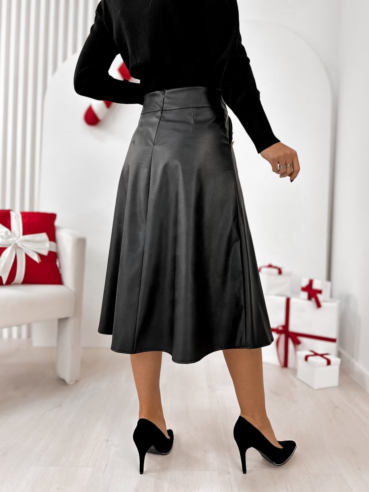 SPÓDNICA GALLIPOLI CZARNA