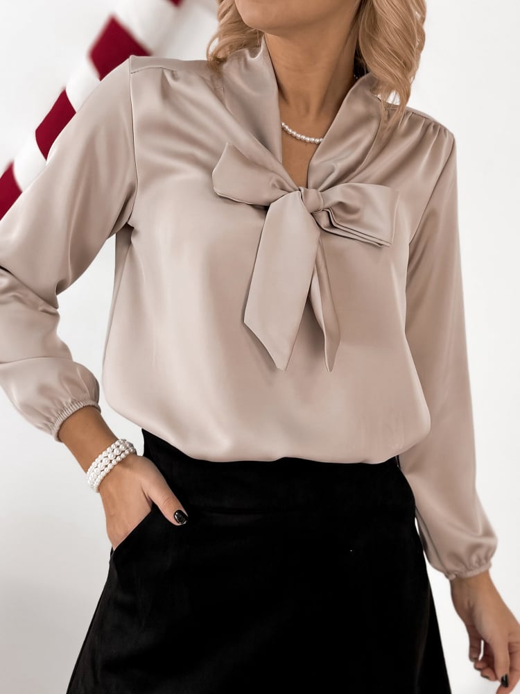 BLUZKA REGGIO BEŻOWA