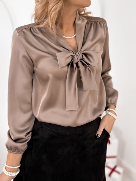 BLUZKA REGGIO BRĄZOWA