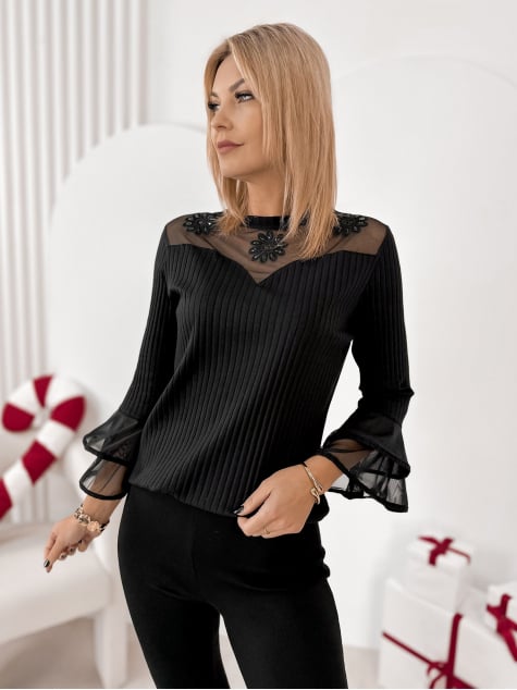 BLUZKA CASSIANO CZARNA