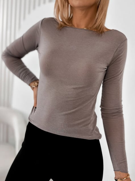 BLUZKA TONALE CIEMNOBEŻOWA