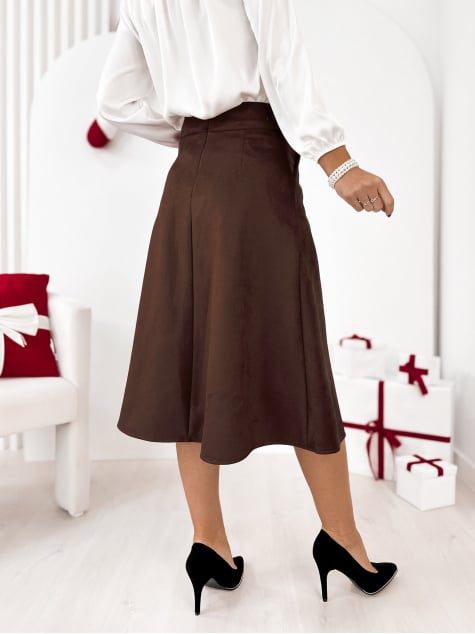 SPÓDNICA OTRANTO BRĄZOWA