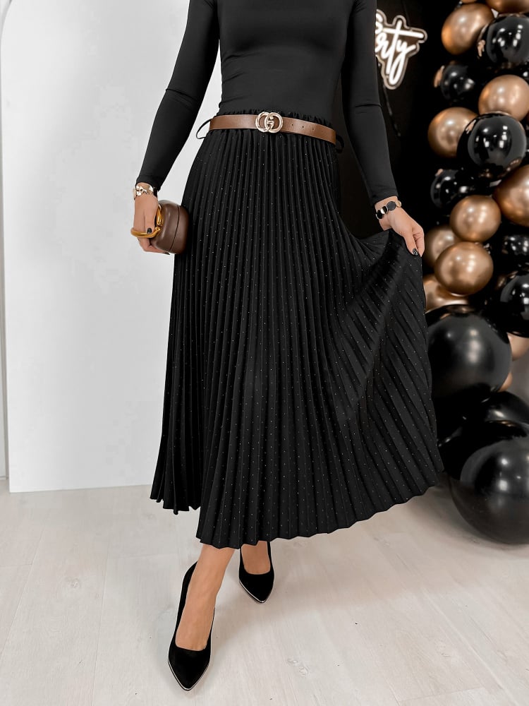 SPÓDNICA THUILE CZARNA