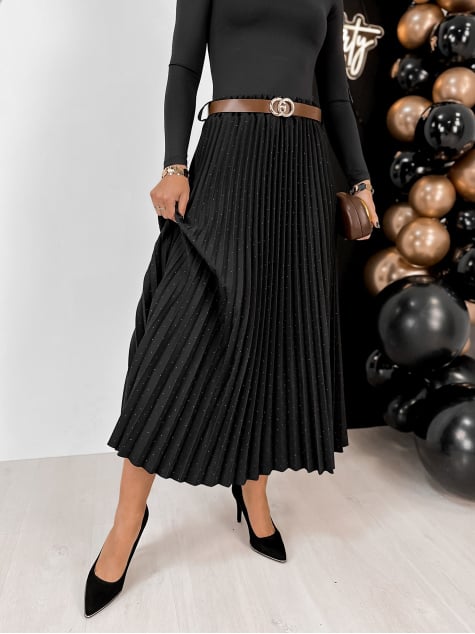 SPÓDNICA THUILE CZARNA