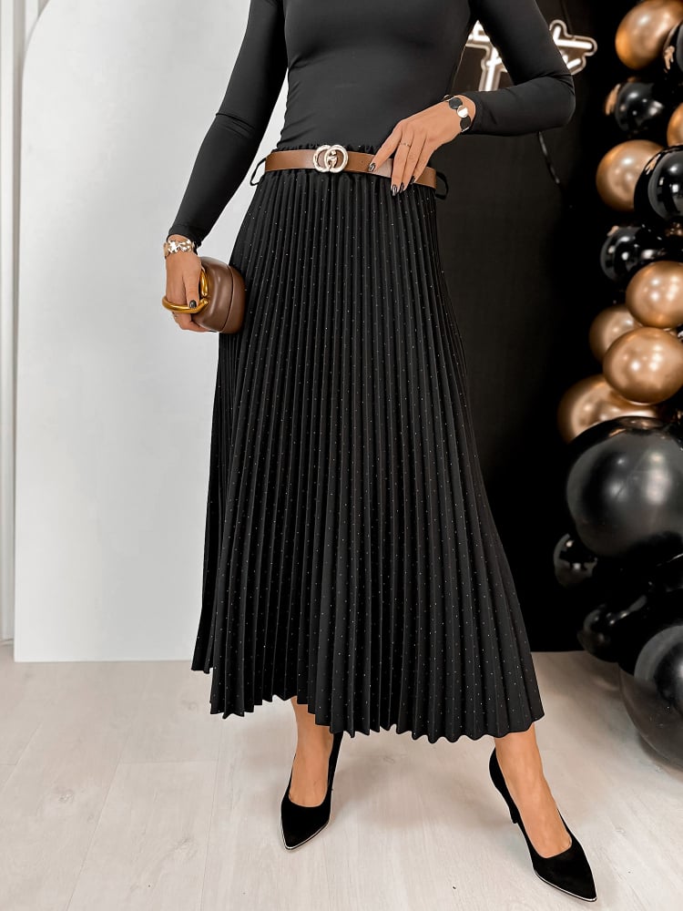 SPÓDNICA THUILE CZARNA