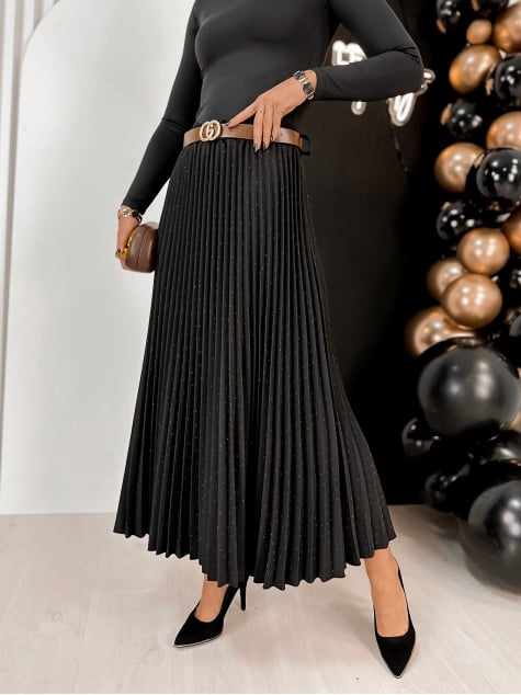 SPÓDNICA THUILE CZARNA