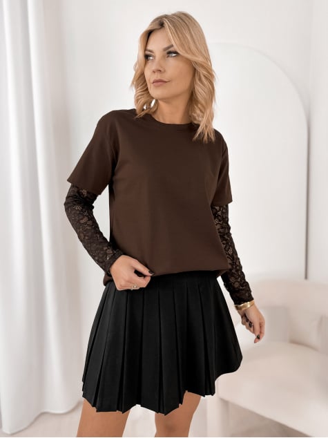 BLUZKA GELLATO BRĄZOWA