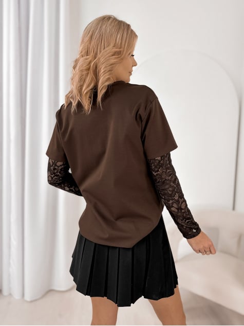 BLUZKA GELLATO BRĄZOWA