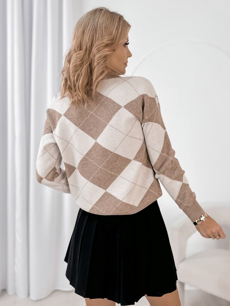 SWETER GRESSONE BEŻOWY