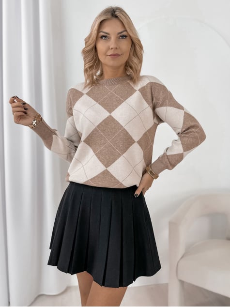 SWETER GRESSONE BEŻOWY