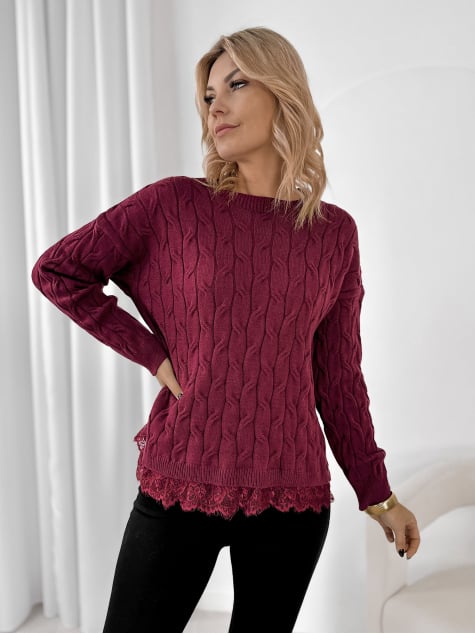 SWETER MORITZ BORDOWY