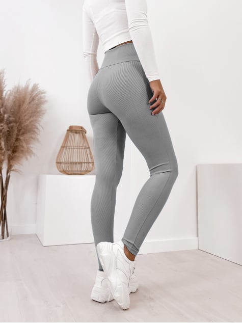 LEGGINSY ODELIA CIEMNOSZARE