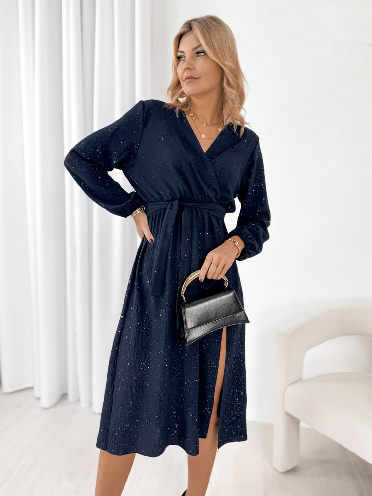 SUKIENKA VALLARTA GRANATOWA