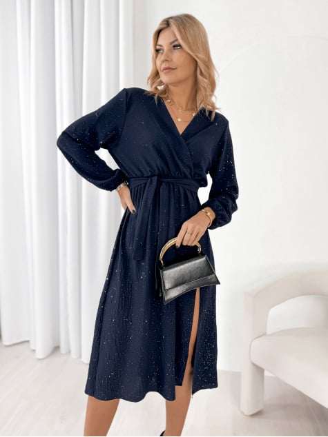 SUKIENKA VALLARTA GRANATOWA