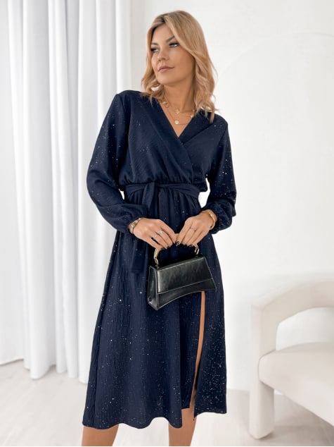 SUKIENKA VALLARTA GRANATOWA