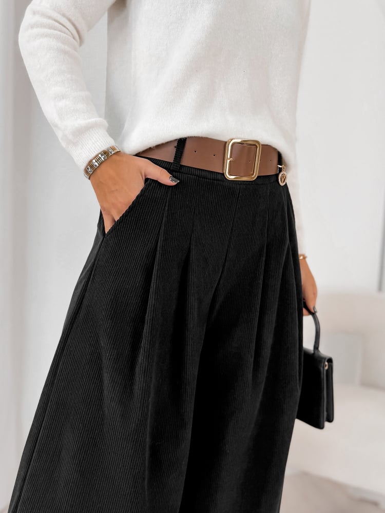 SPODNIE RODNEY CZARNE