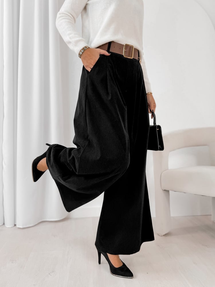 SPODNIE RODNEY CZARNE