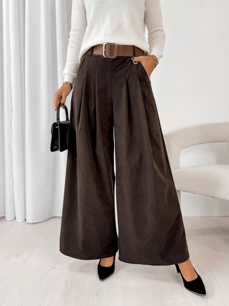 SPODNIE RODNEY BRĄZOWE