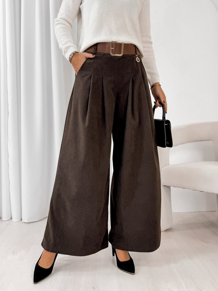 SPODNIE RODNEY BRĄZOWE