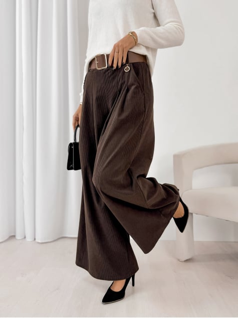 SPODNIE RODNEY BRĄZOWE