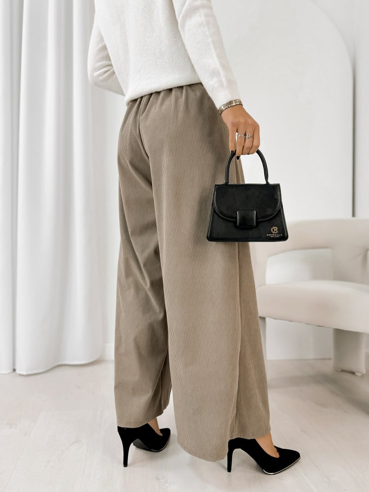 SPODNIE RODNEY CIEMNOBEŻOWE