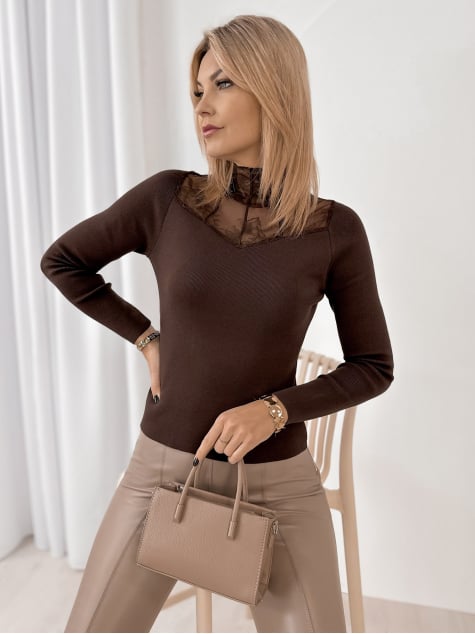 BLUZKA CUENCA BRĄZOWA