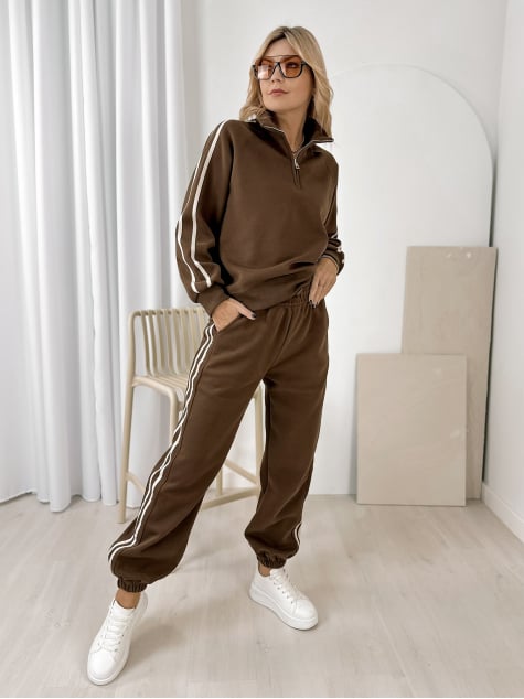 KOMPLET DRESOWY DULUTH BRĄZOWY