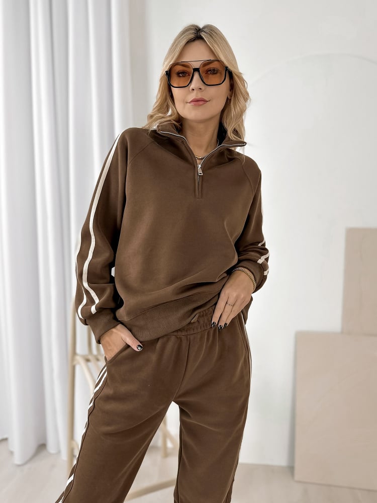 KOMPLET DRESOWY DULUTH BRĄZOWY