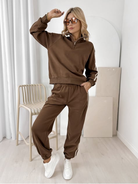 KOMPLET DRESOWY DULUTH BRĄZOWY