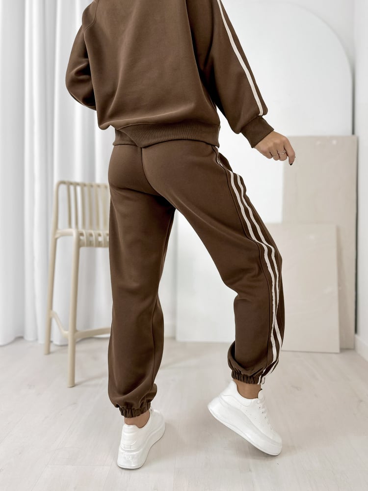 KOMPLET DRESOWY DULUTH BRĄZOWY