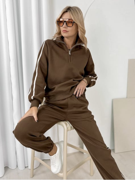 KOMPLET DRESOWY DULUTH BRĄZOWY