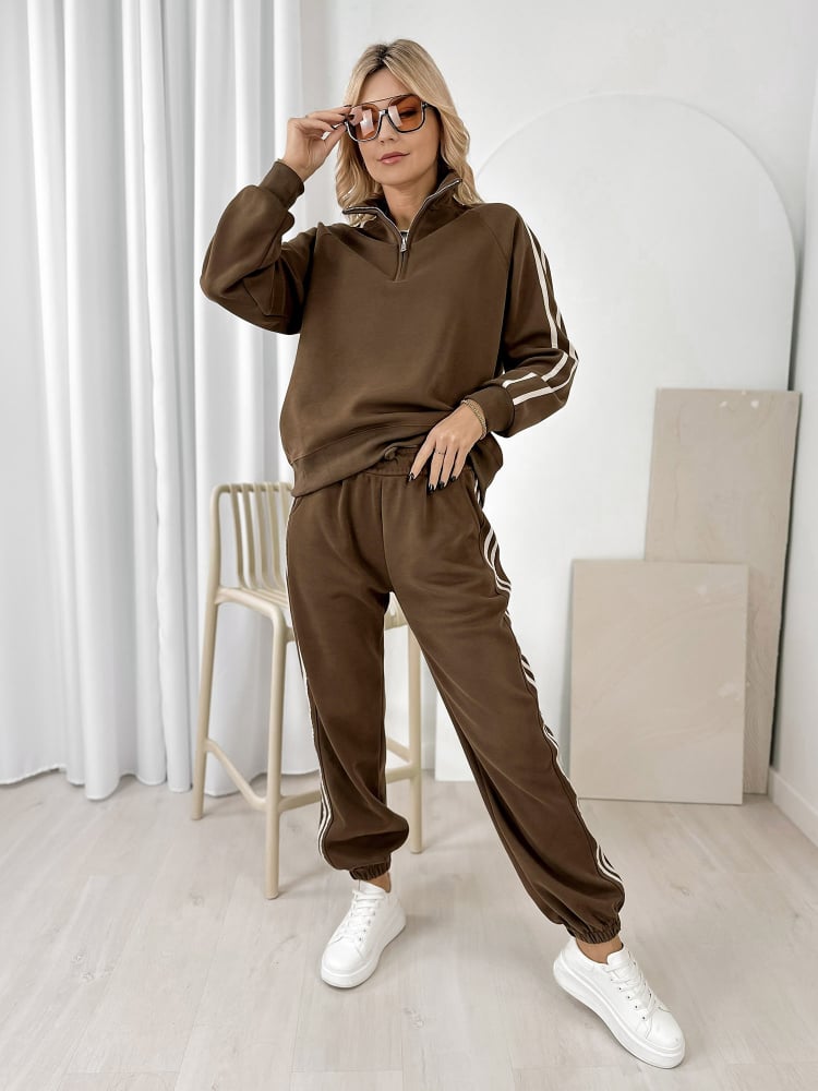 KOMPLET DRESOWY DULUTH BRĄZOWY