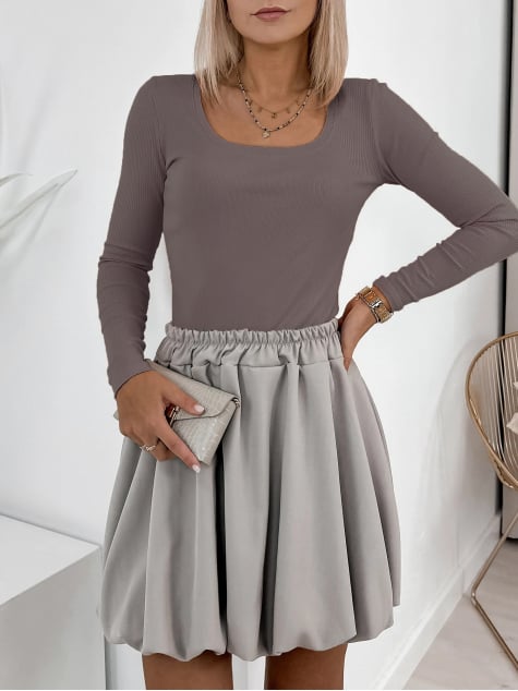 BLUZKA ADEJE BRĄZOWA