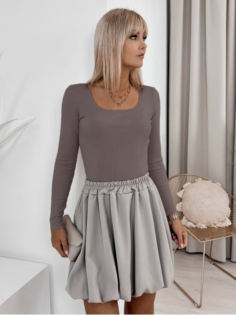 BLUZKA ADEJE BRĄZOWA