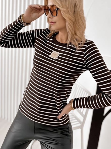 BLUZKA SOLDEU BRĄZOWA