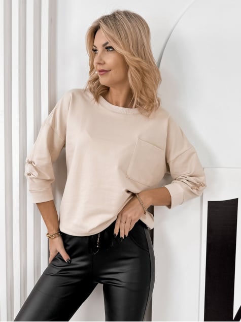 BLUZKA BAQUERA BEŻOWA
