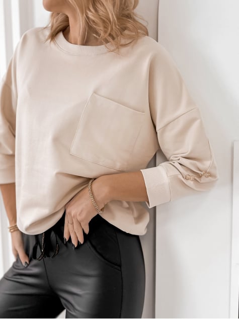 BLUZKA BAQUERA BEŻOWA